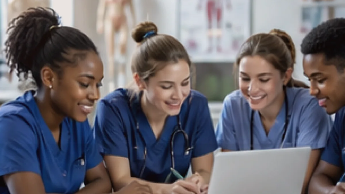 AMT Medical Technologist (MT) practice test students taking an online exam with rationales and sample questions