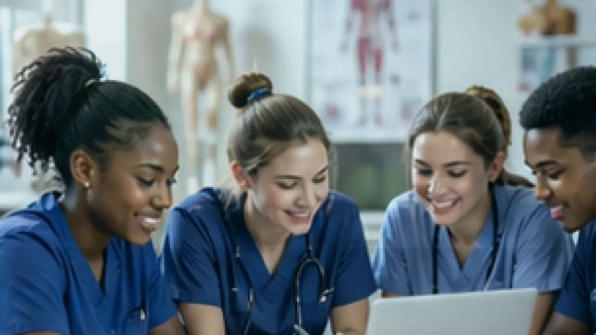 ASCP Histotechnologist (HTL) practice test students taking an online exam with rationales and sample questions