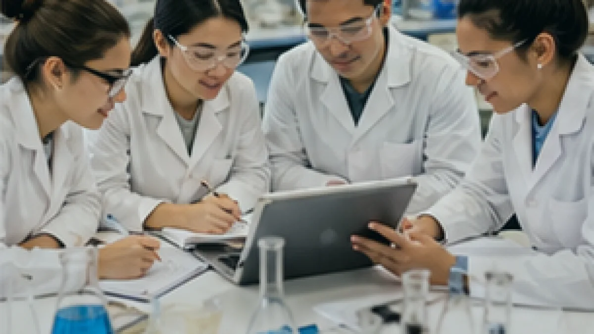 ASCP Specialist in Chemistry (SC) practice test students taking an online exam with rationales and sample questions