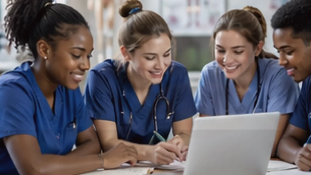 Certified EKG Technician practice test students taking an online exam with rationales and sample questions