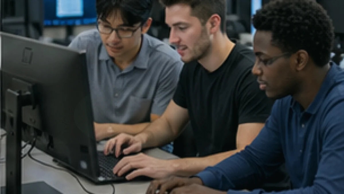 Microsoft AI-102 Azure AI Engineer Associate practice test students taking an online exam with rationales and sample questions