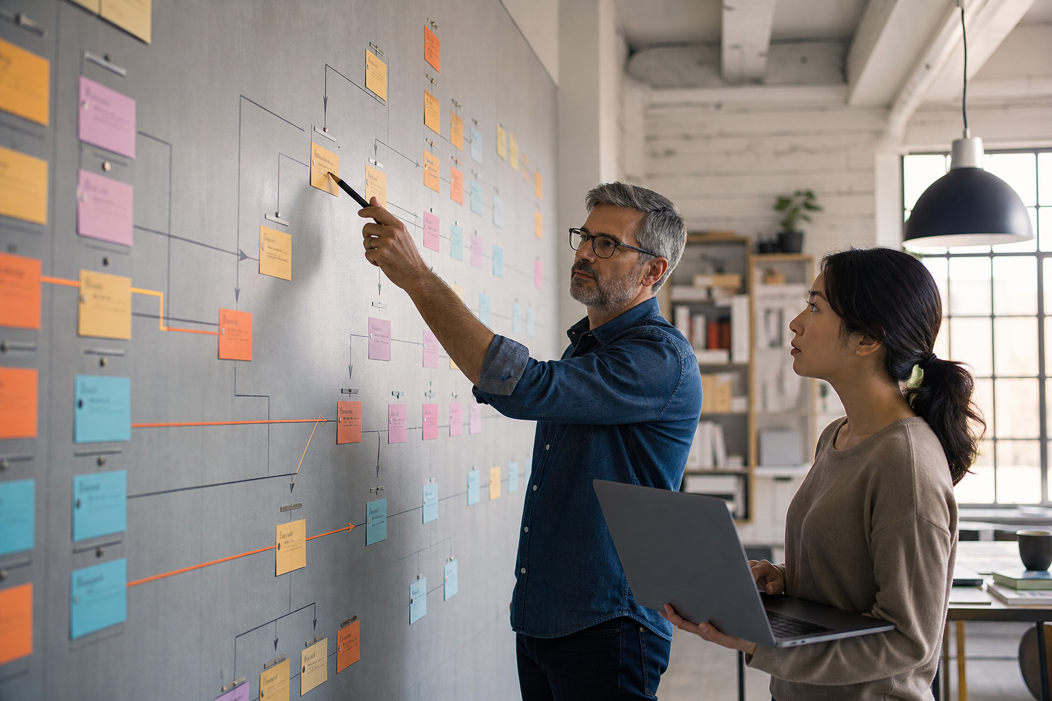 Project schedulers mapping a critical path and task dependencies